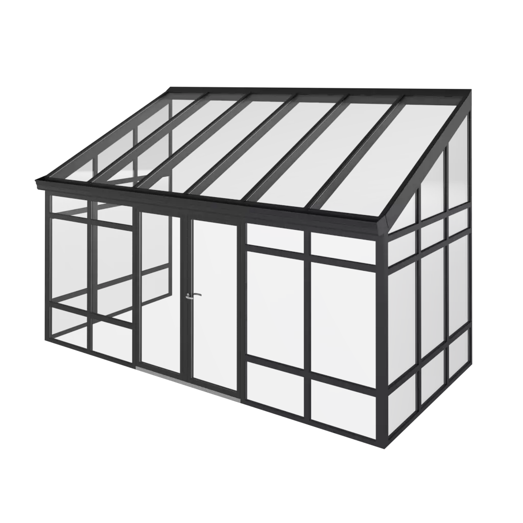 Winter garden entry-doors