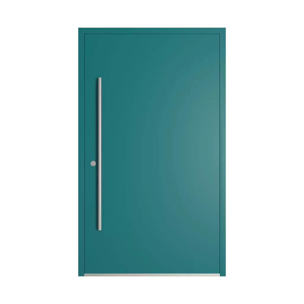 RAL 5021 Water blue entry-doors models dindecor ll01  