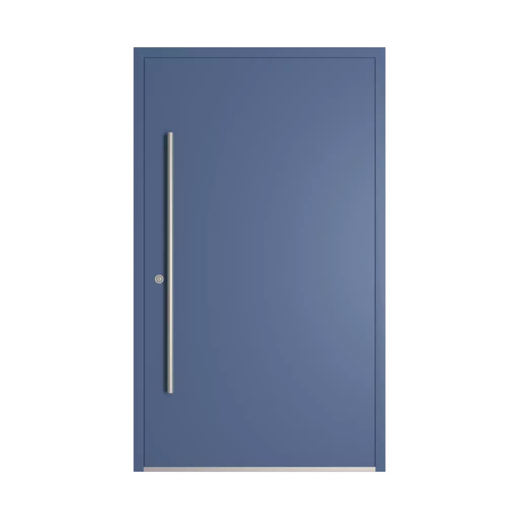 RAL 5023 Distant blue entry-doors models dindecor ll01  