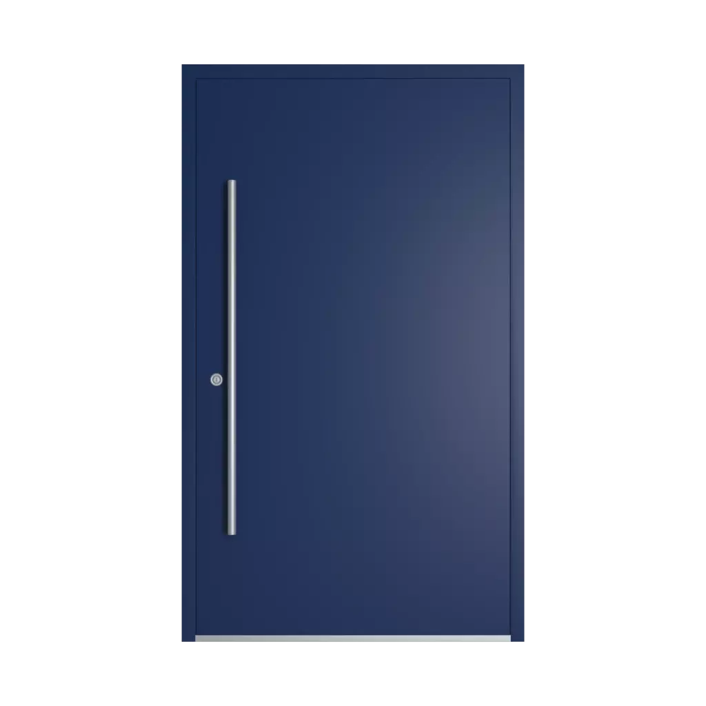 RAL 5026 Pearl night blue entry-doors models dindecor ll01  