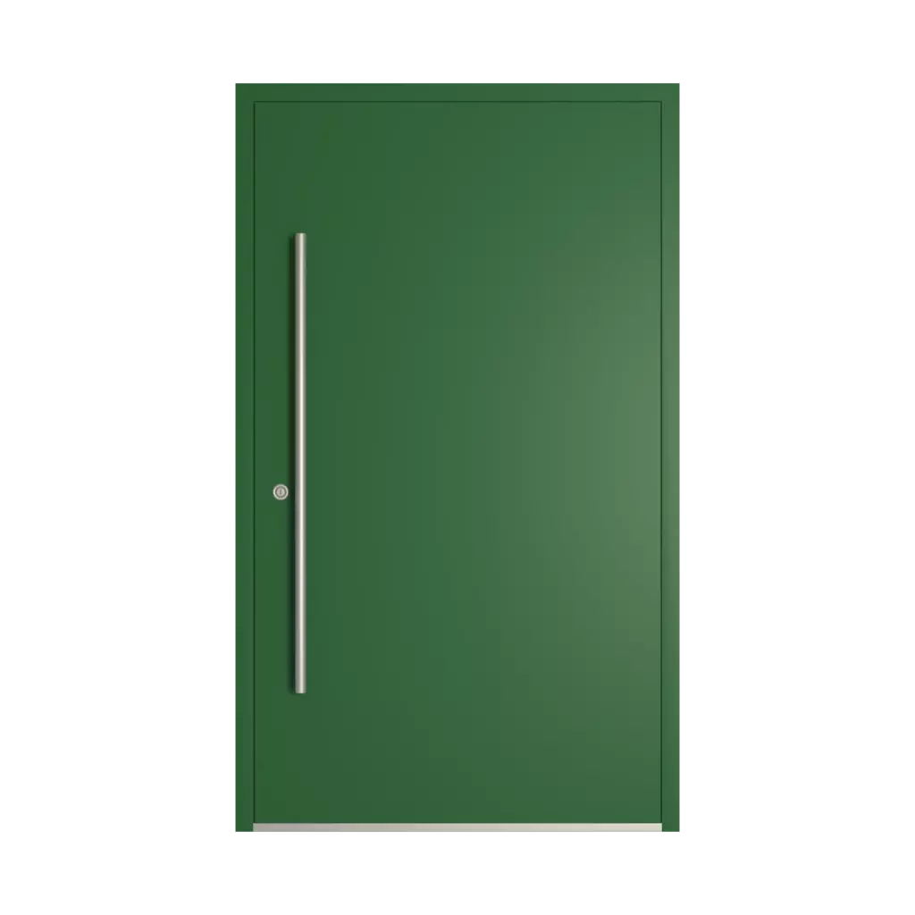 RAL 6002 Leaf green entry-doors models dindecor sk04-beton  