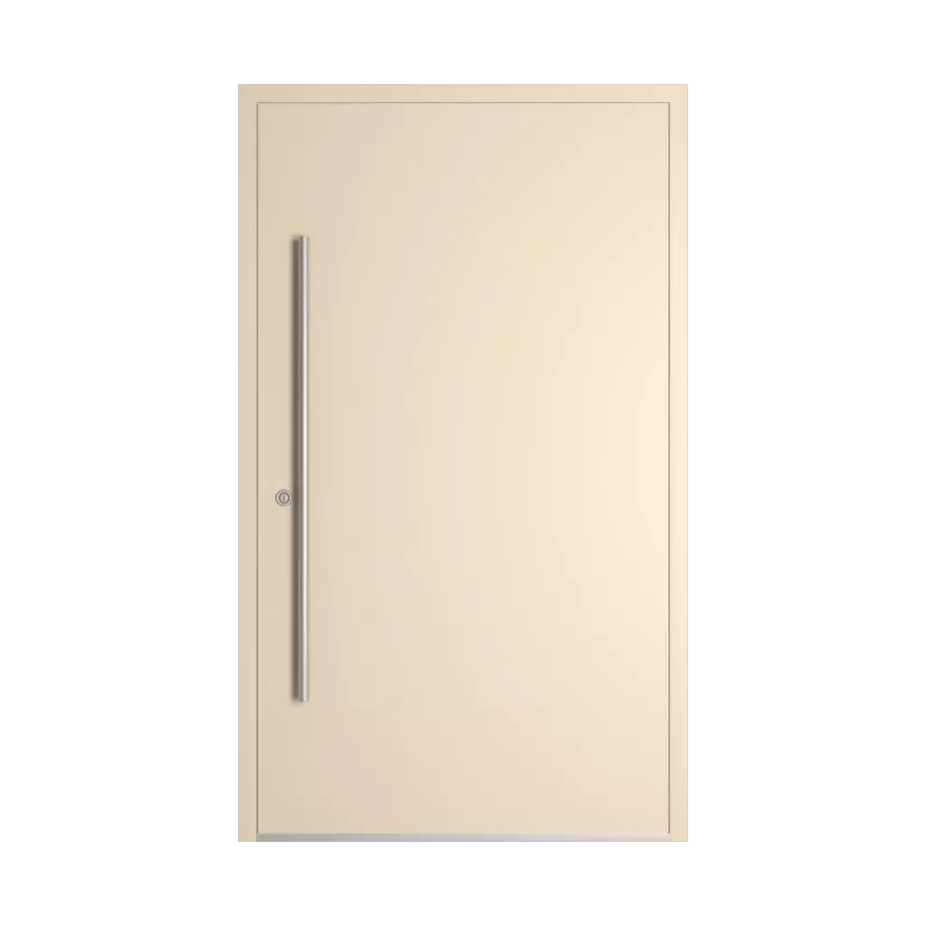 RAL 1013 Oyster white entry-doors models dindecor ll01  