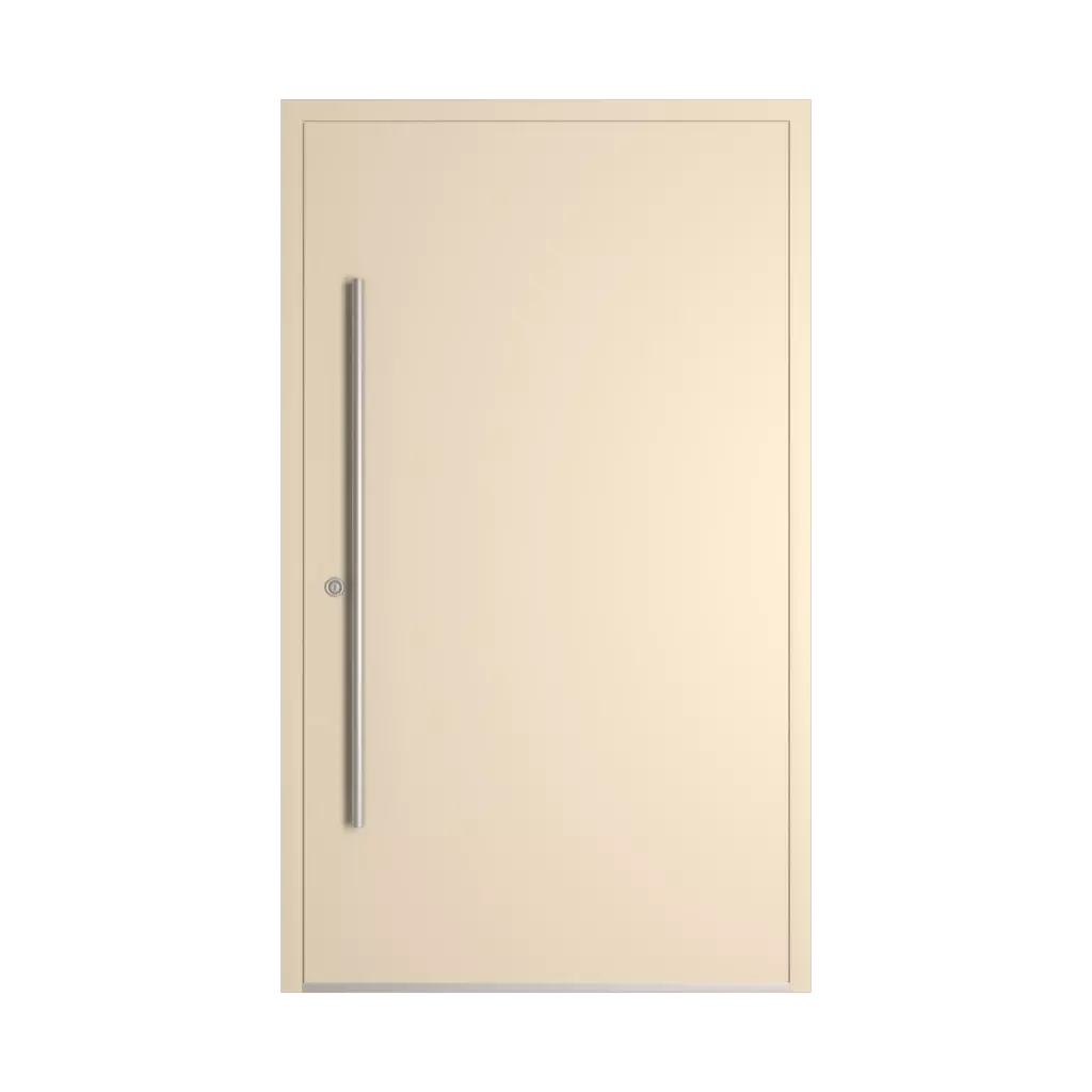 RAL 1013 Oyster white entry-doors models dindecor gl03  