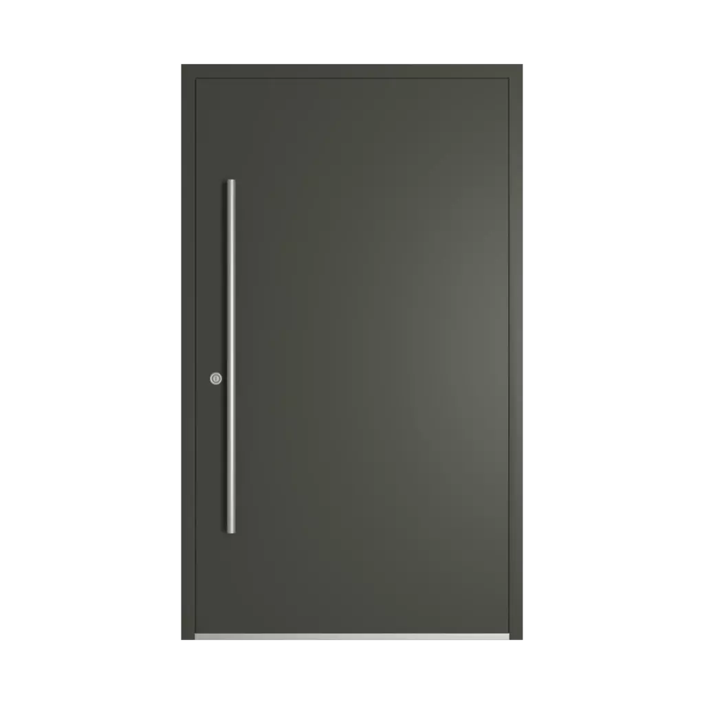 RAL 6006 Grey olive entry-doors models dindecor sk04-beton  