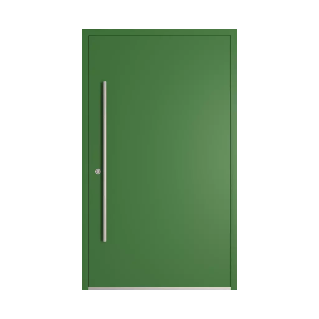 RAL 6010 Grass green entry-doors models dindecor ll01  