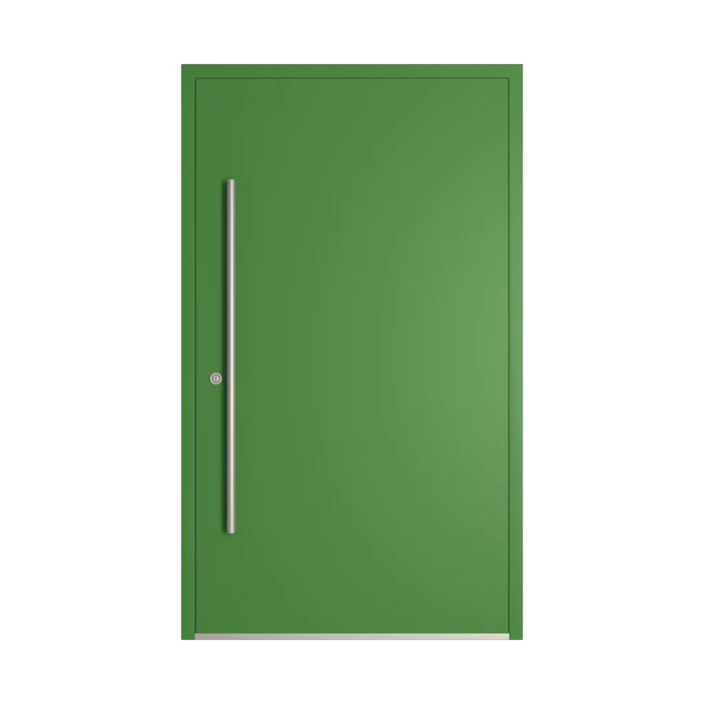 RAL 6017 May green entry-doors models dindecor model-6101  