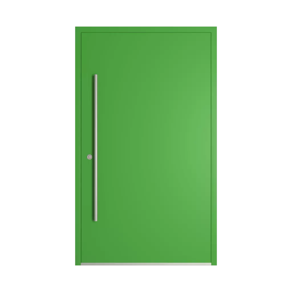 RAL 6018 Yellow green entry-doors models dindecor 6115-pwz  