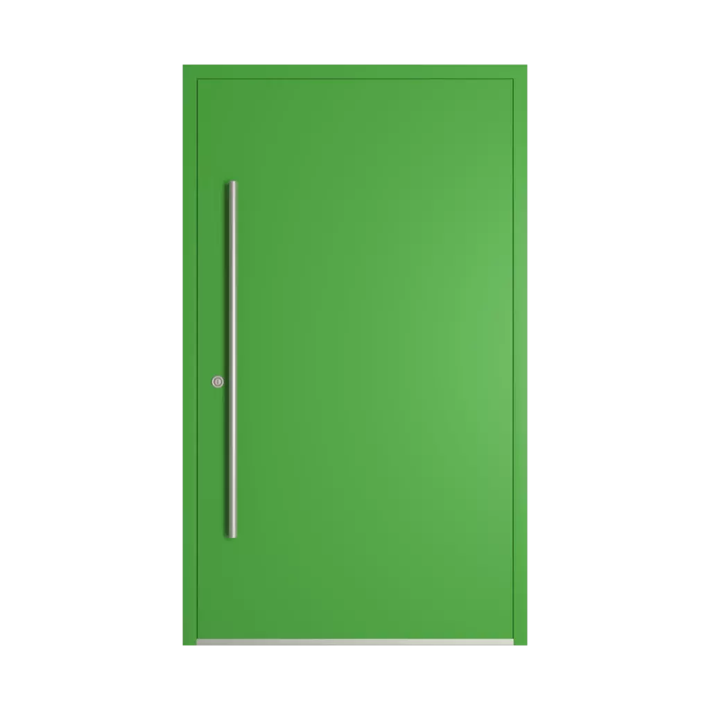 RAL 6018 Yellow green entry-doors models dindecor model-5004-wd  