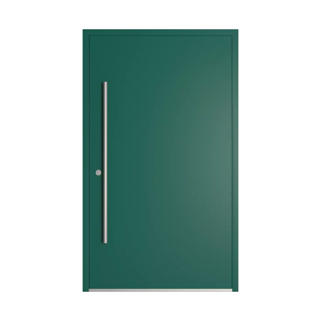 RAL 6026 opal green entry-doors models cdm model-5  