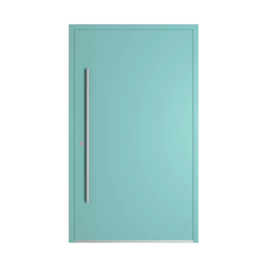 RAL 6027 Light green entry-doors models adezo kopenhaga  