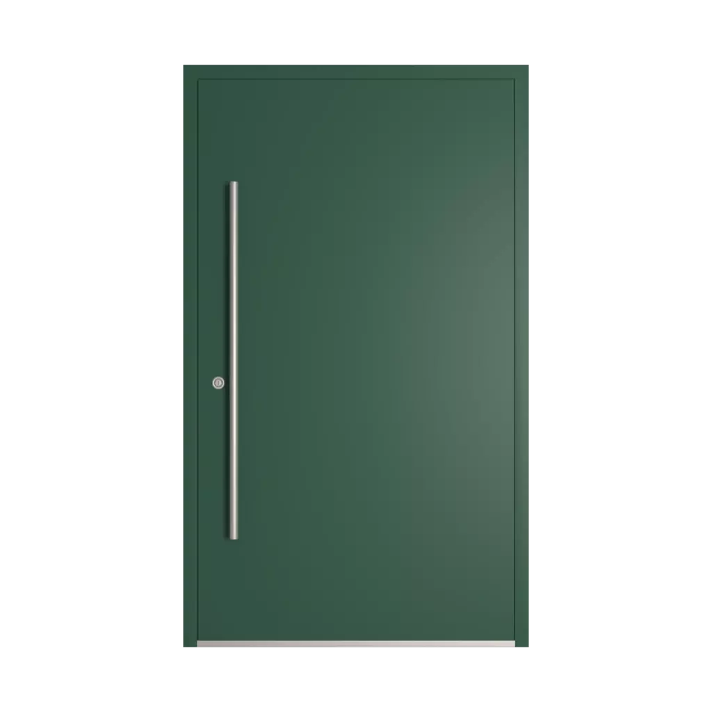 RAL 6028 Pine green entry-doors models dindecor sl01  