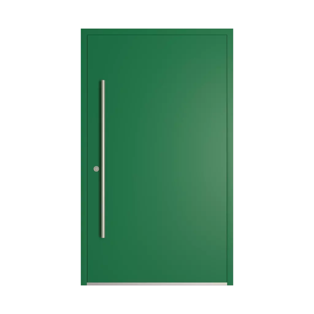 RAL 6029 Mint green entry-doors models dindecor ll01  