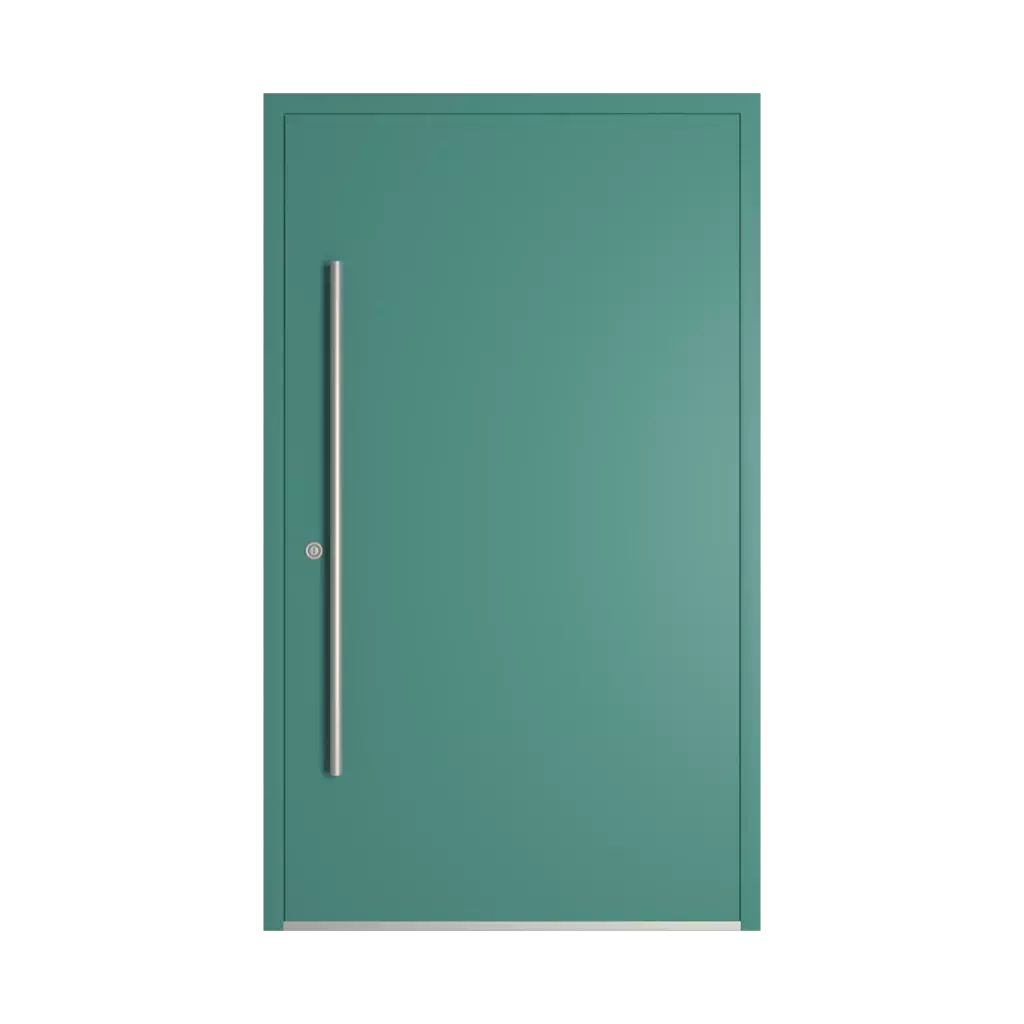 RAL 6033 Mint turquoise entry-doors models adezo kopenhaga  