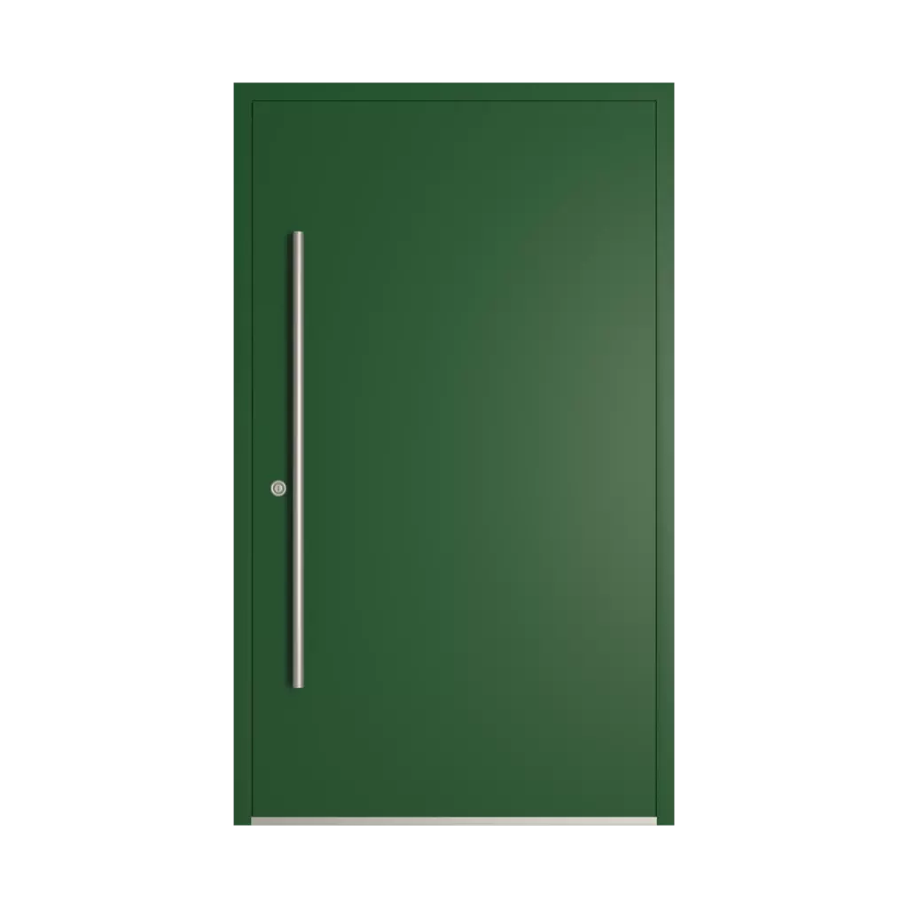 RAL 6035 Pearl green entry-doors models dindecor 6121-pwz  