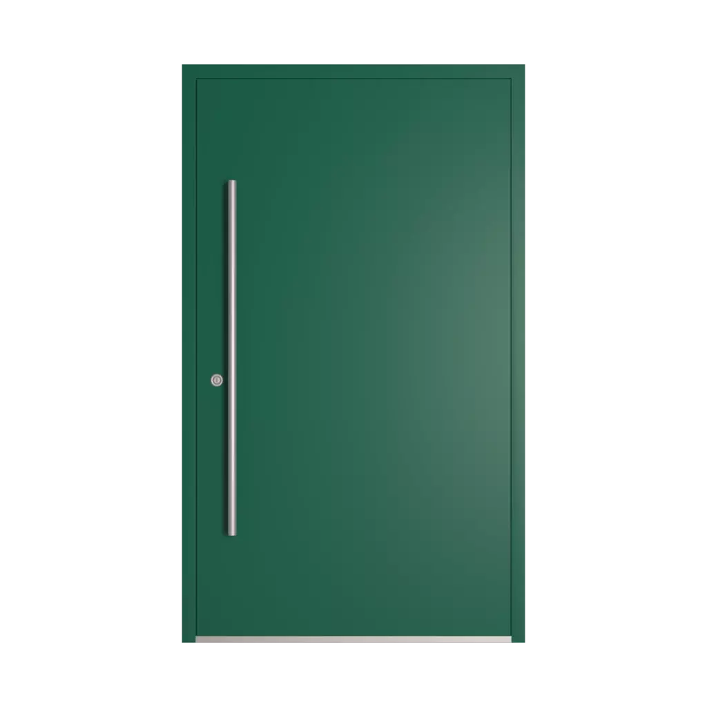 RAL 6036 Pearl opal green entry-doors models dindecor 6125-pwz  