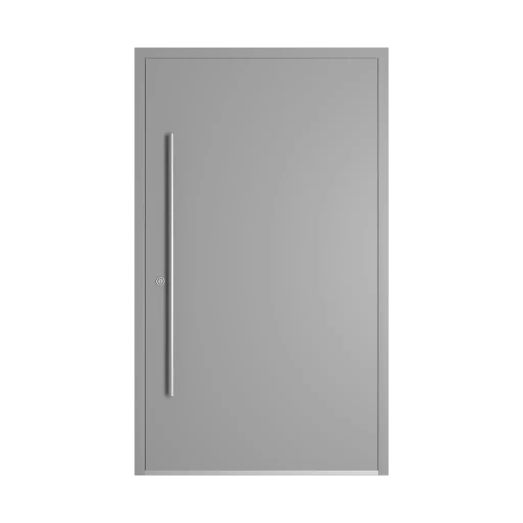 RAL 7004 Signal grey entry-doors models dindecor 6115-pwz  