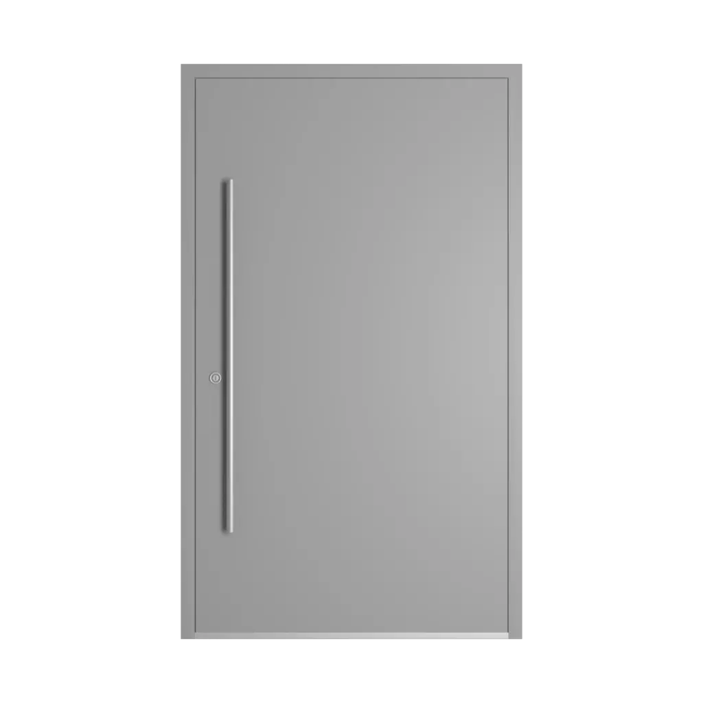 RAL 7004 Signal grey entry-doors models dindecor 5015-black  