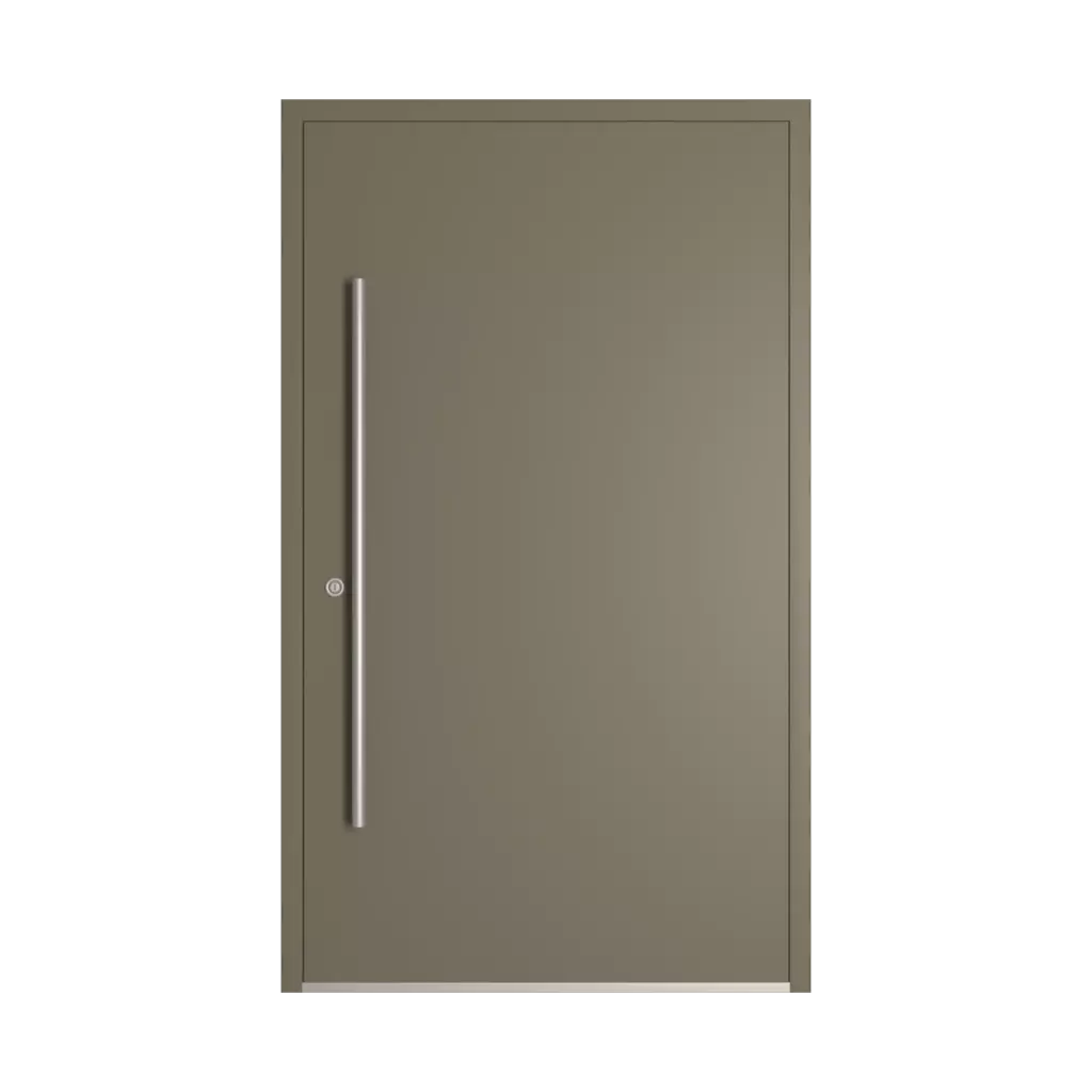 RAL 7006 Beige grey entry-doors models dindecor sk06-grey  