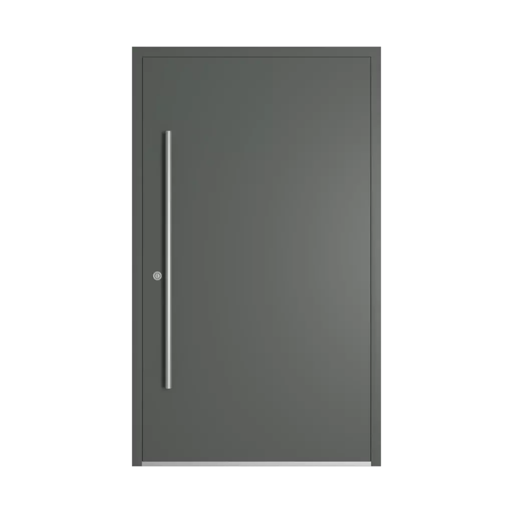 RAL 7010 Tarpaulin grey entry-doors models cdm model-38  