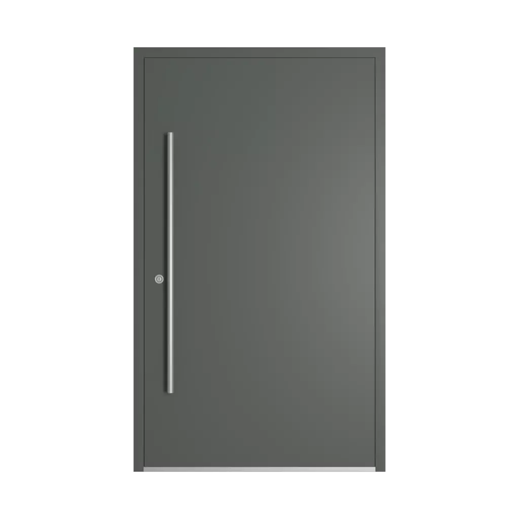 RAL 7010 Tarpaulin grey entry-doors models cdm model-31  