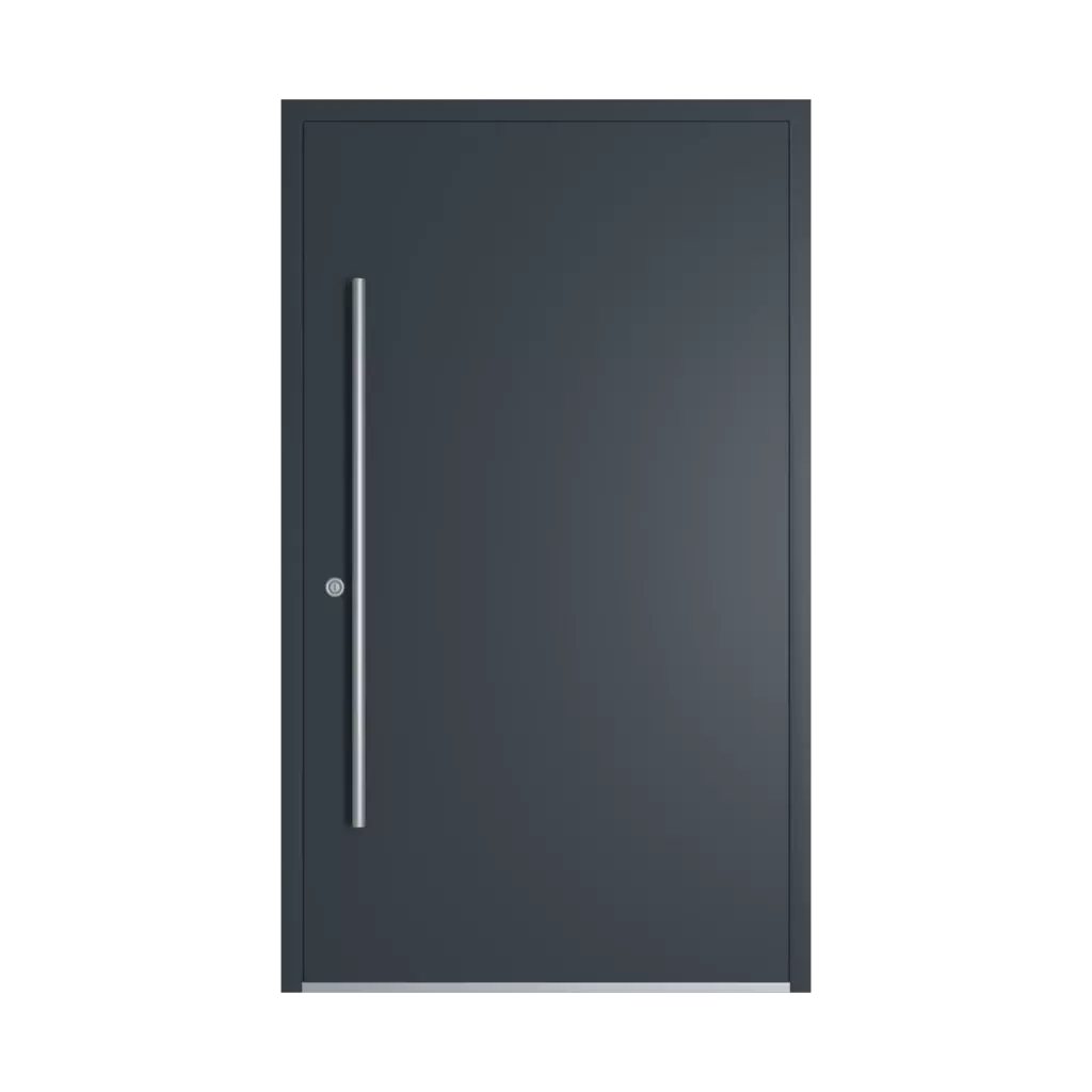 RAL 7016 Anthracite grey entry-doors models dindecor 5015-black  