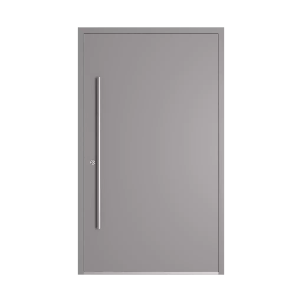 RAL 7036 Platinum grey entry-doors models dindecor cl24  