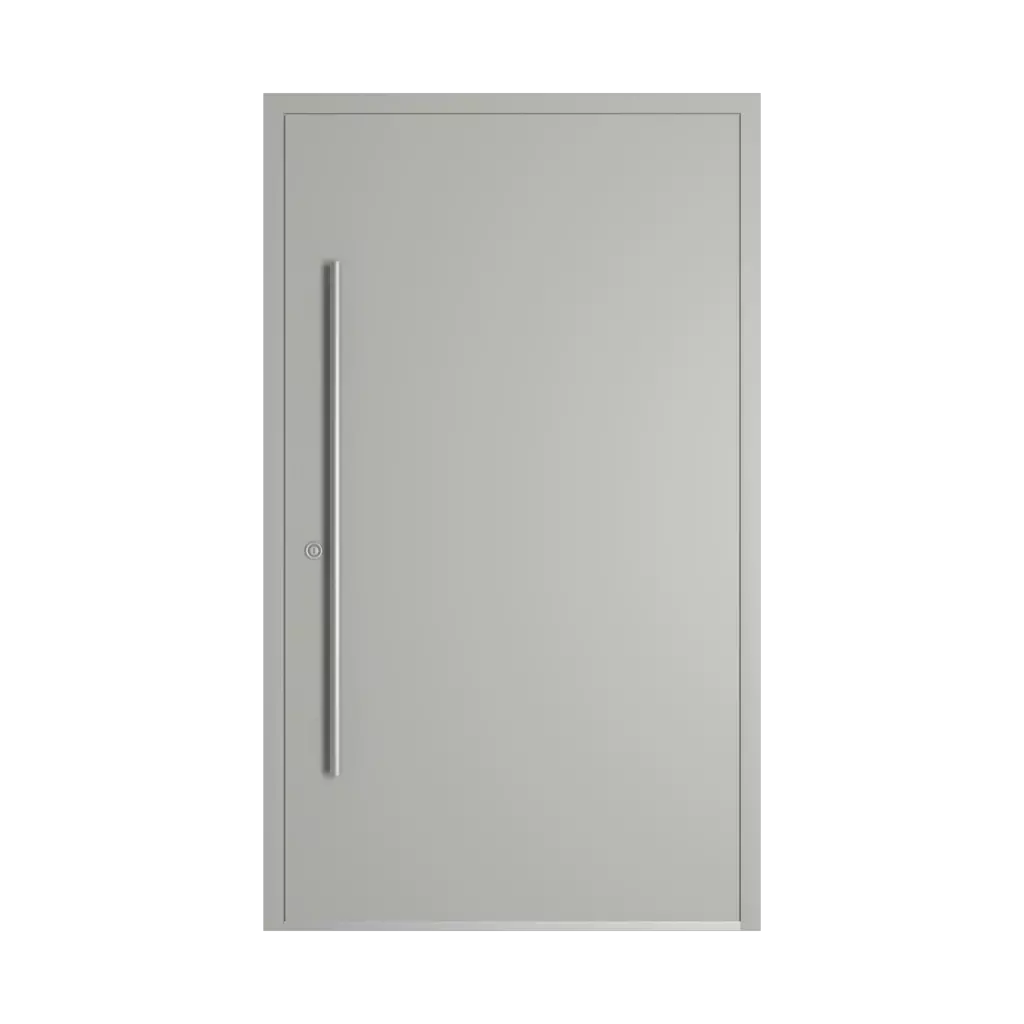 RAL 7038 Agate grey entry-doors models dindecor sk01-corten  