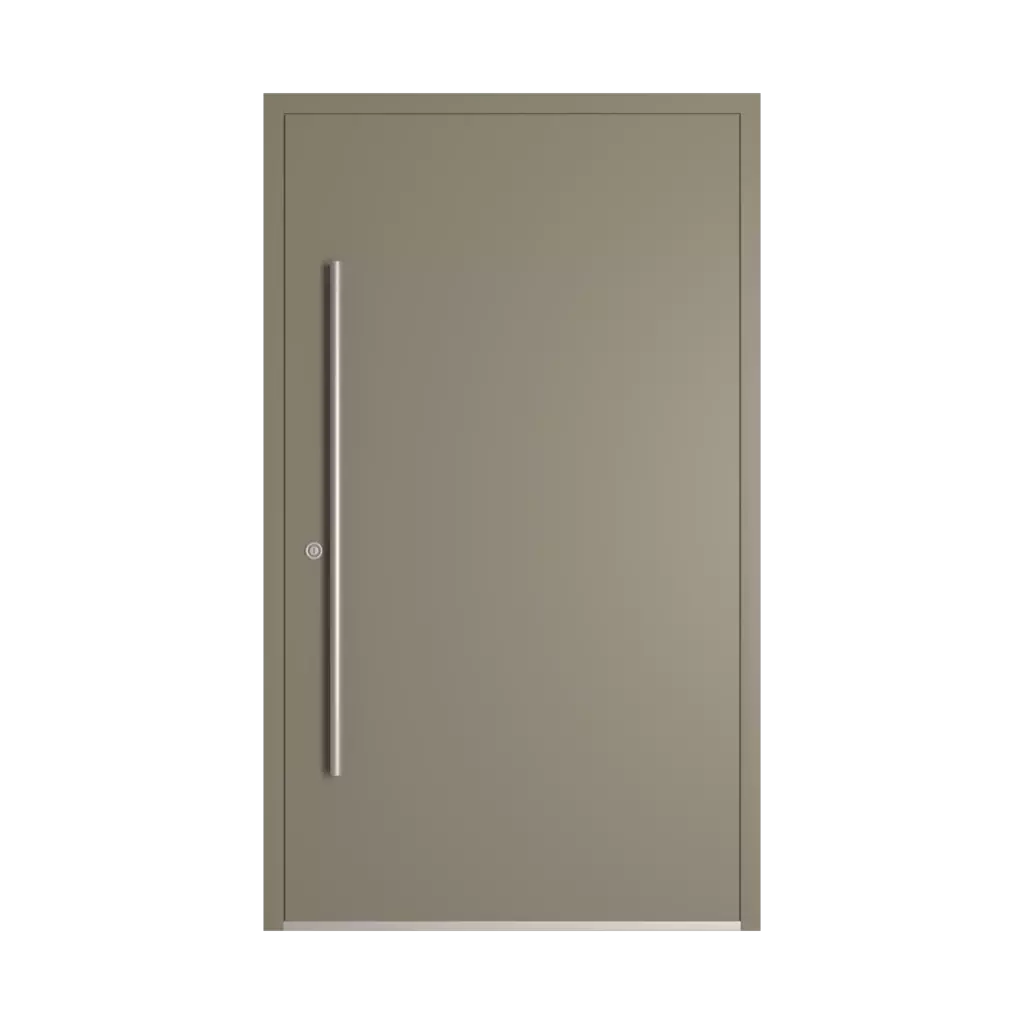 RAL 7048 Pearl mouse grey entry-doors models dindecor 6115-pwz  