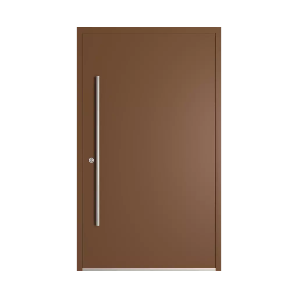 RAL 8007 Fawn brown entry-doors models dindecor cl23  