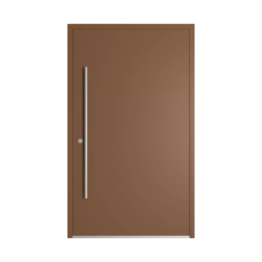 RAL 8024 Beige brown entry-doors models dindecor sk05-beton  