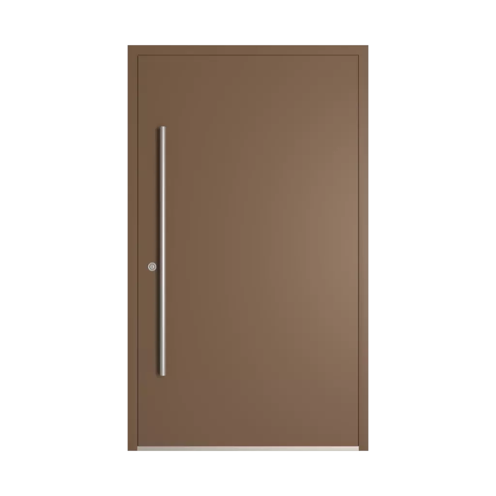 RAL 8025 Pale brown entry-doors models cdm model-5  