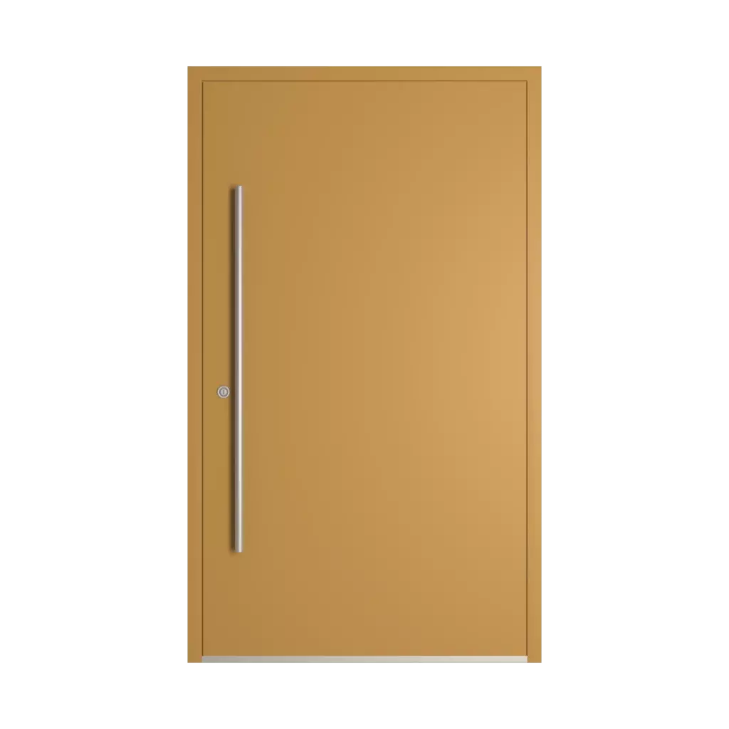 RAL 1024 Ochre yellow entry-doors models dindecor ll01  