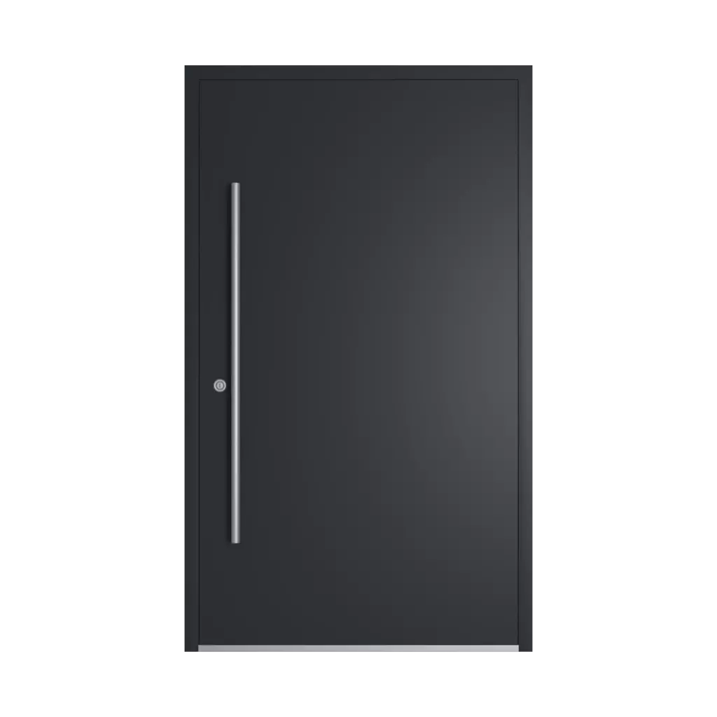 RAL 9017 Traffic black entry-doors door-colors ral-colors ral-9017-traffic-black