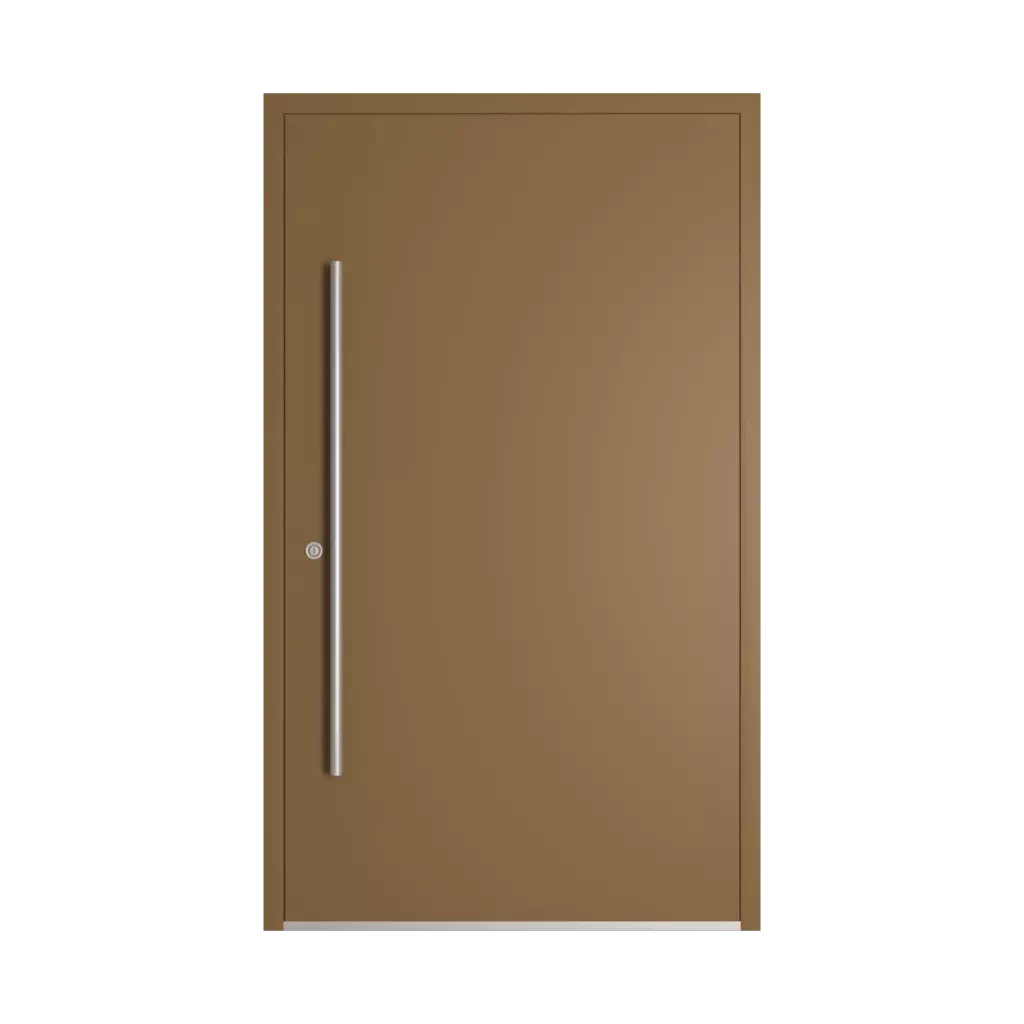 RAL 1036 Pearl gold entry-doors models dindecor gl03  