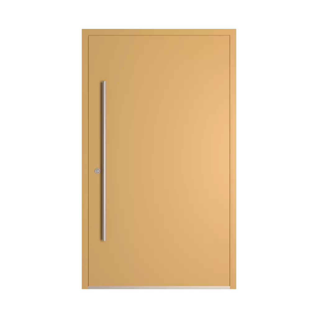 RAL 1002 Sand yellow entry-doors models dindecor 6023-pvc  