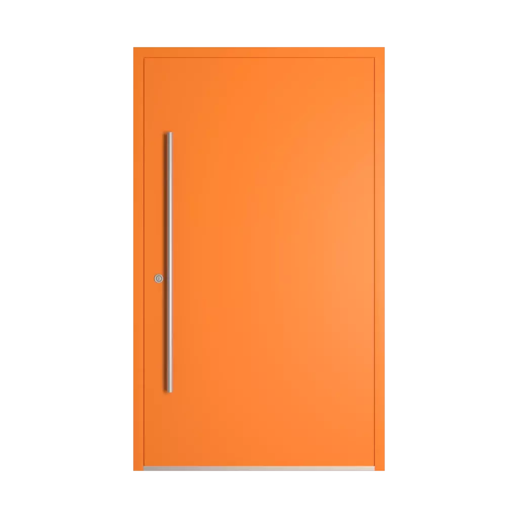 RAL 2003 Pastel orange entry-doors models cdm model-42  