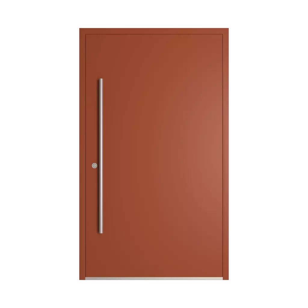 RAL 2013 Pearl orange entry-doors models dindecor 6002-black  