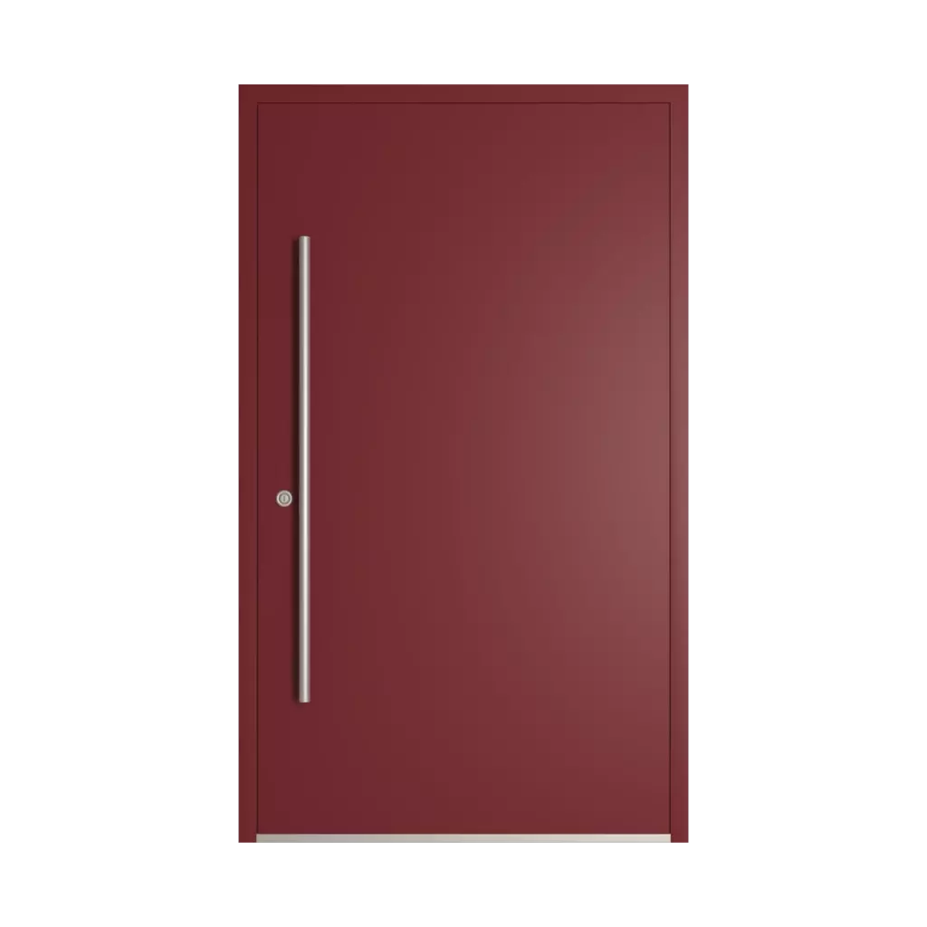 RAL 3004 Purple red entry-doors models dindecor ll01  