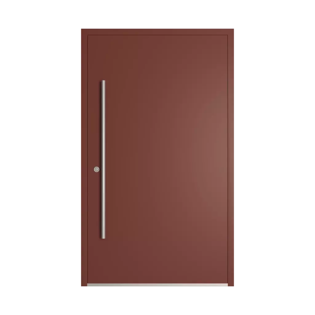 RAL 3009 Oxide red entry-doors door-colors ral-colors ral-3009-oxide-red