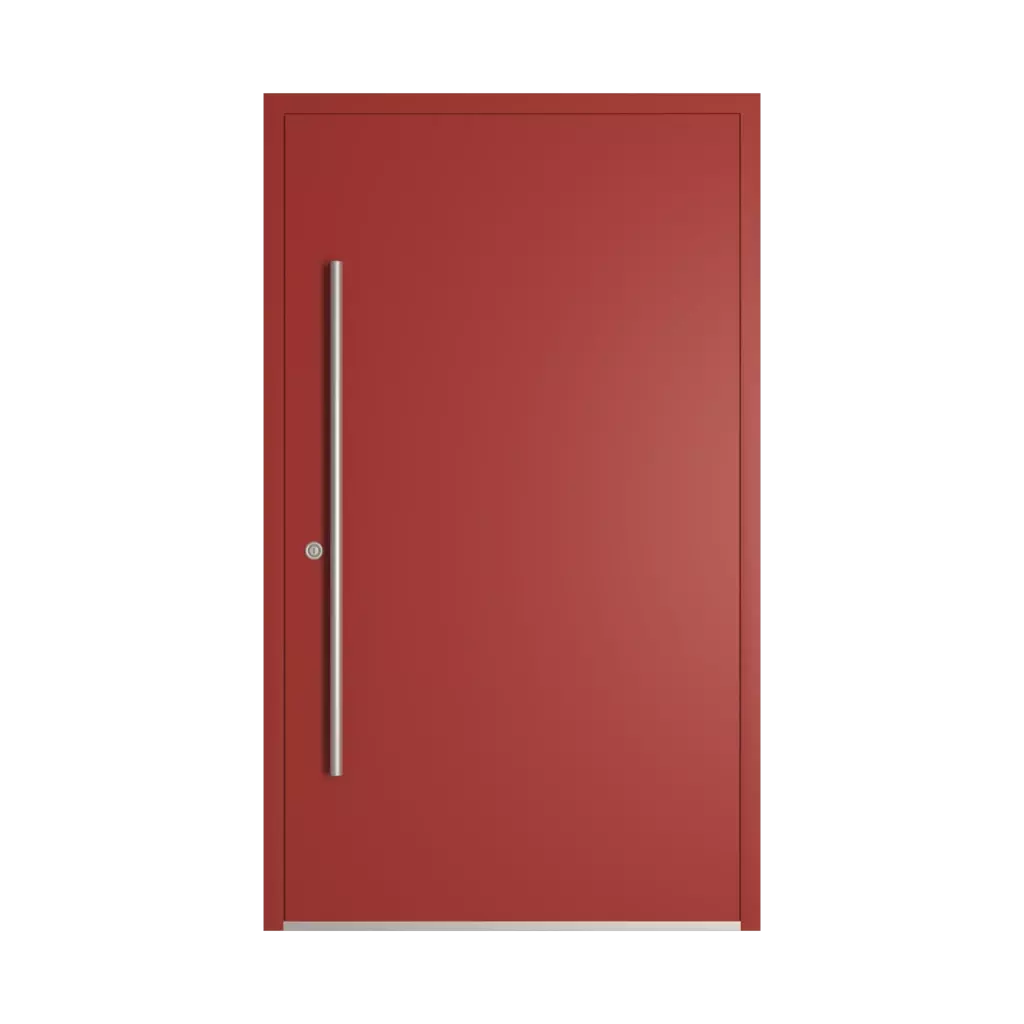 RAL 3013 Tomato red entry-doors models dindecor gl03  