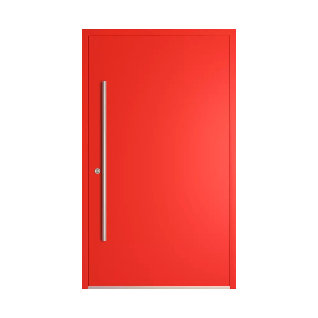 RAL 3028 Pure red entry-doors models adezo oxford  