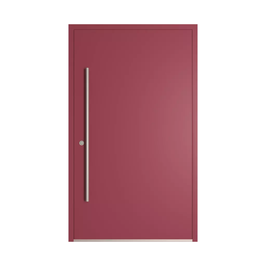 RAL 4002 Red violet entry-doors models cdm model-38  