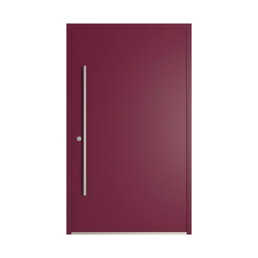 RAL 4004 Claret violet entry-doors models dindecor ll01  