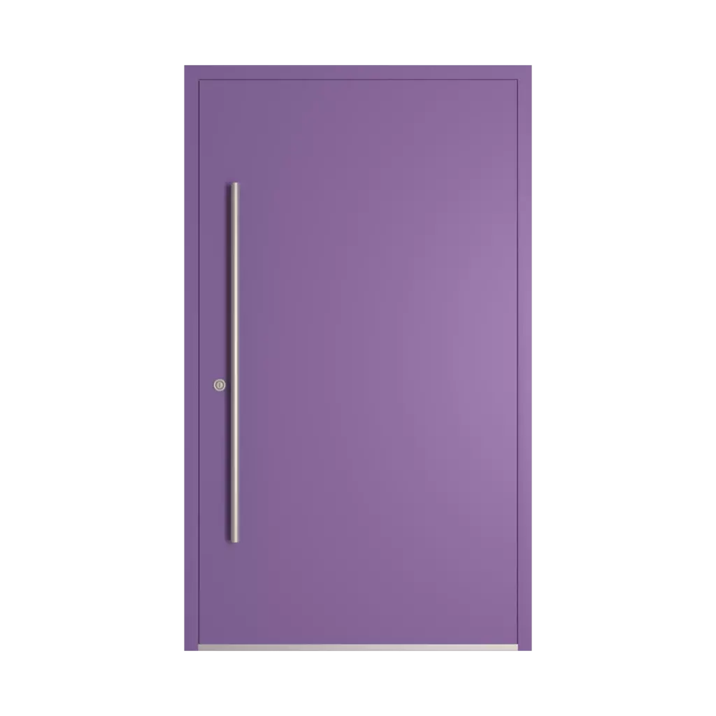 RAL 4005 Blue lilac entry-doors models dindecor gl03  