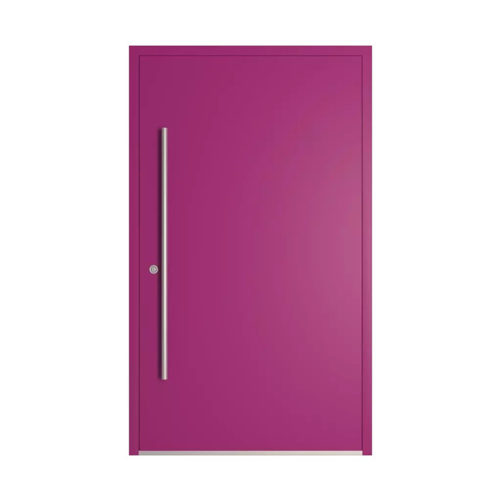 RAL 4006 Traffic purple entry-doors models dindecor sl01  