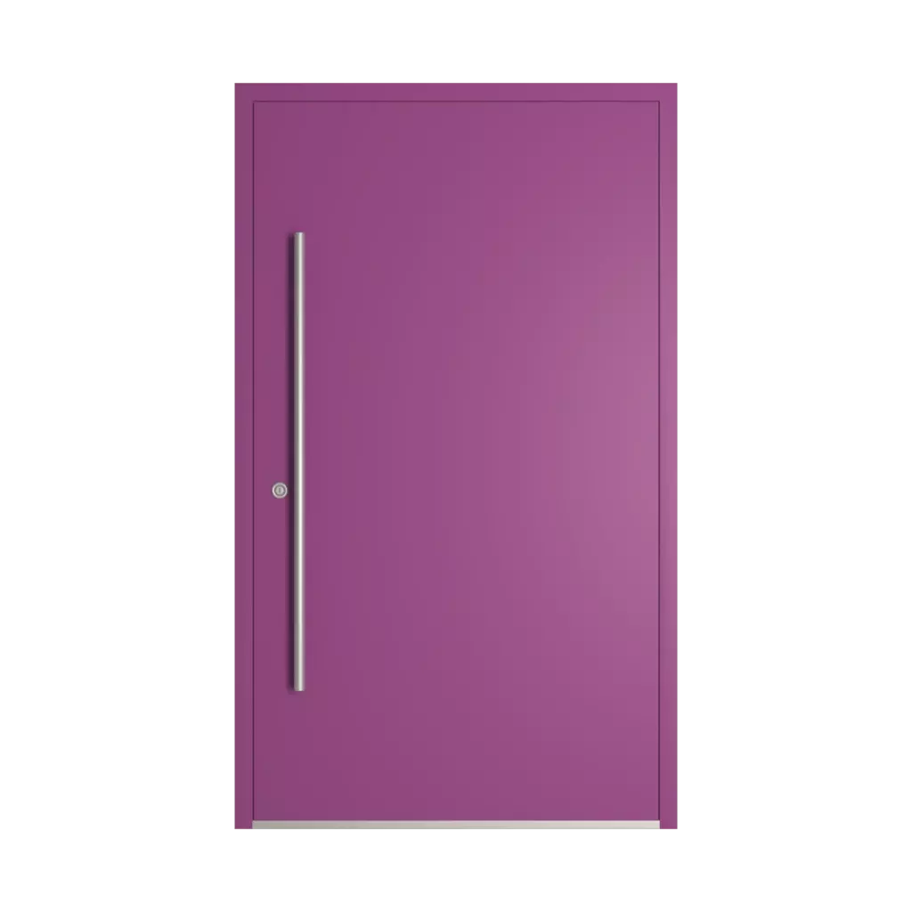 RAL 4008 Signal violet entry-doors models dindecor gl03  