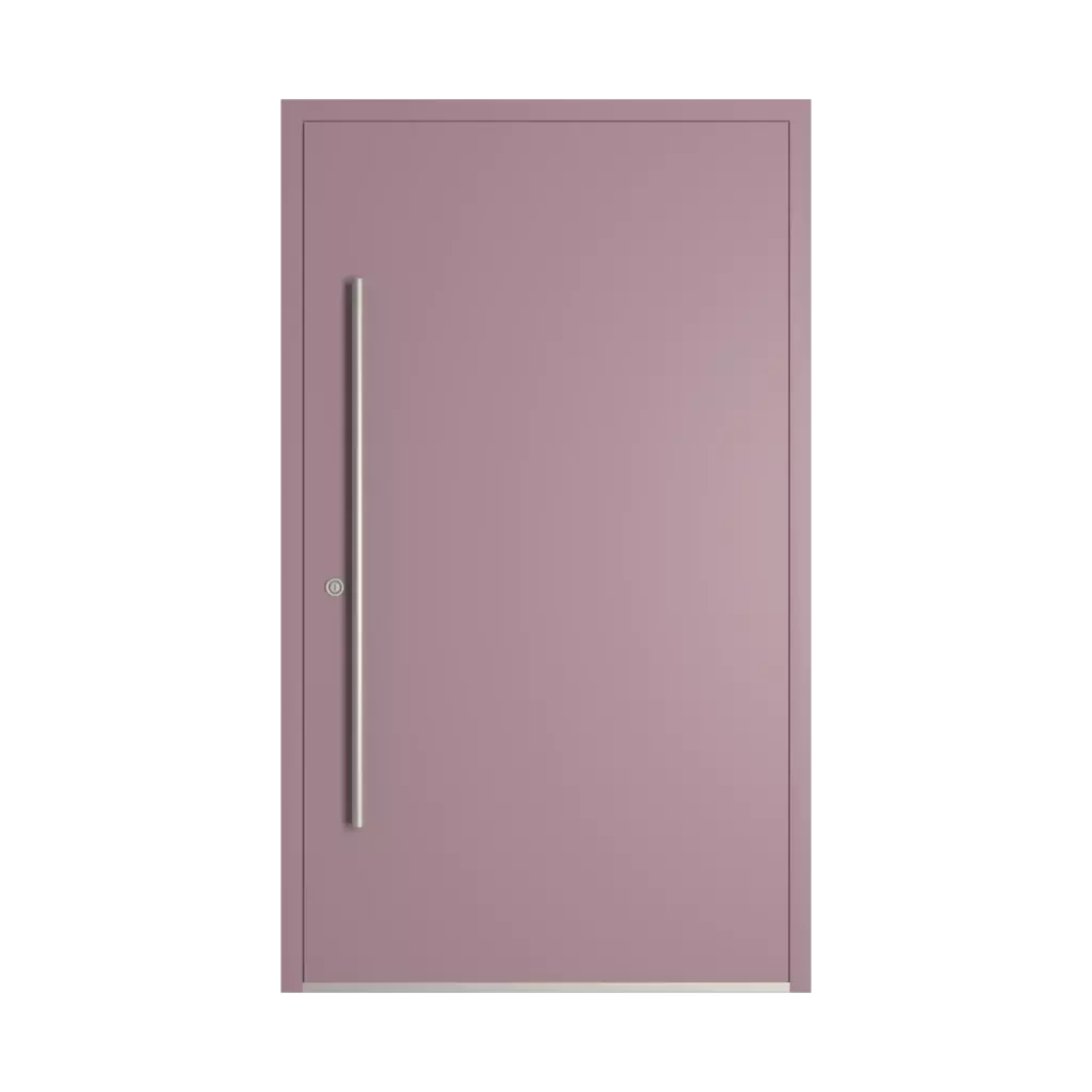 RAL 4009 Pastel violet entry-doors models dindecor ll01  