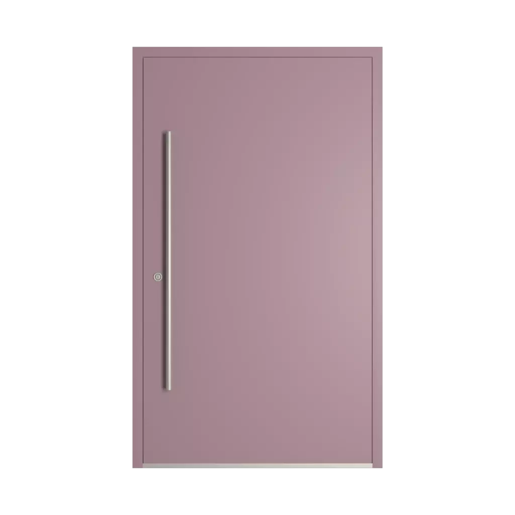 RAL 4009 Pastel violet entry-doors models dindecor sk06-corten  