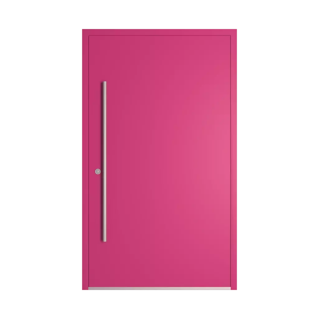 RAL 4010 Telemagenta entry-doors models dindecor 2201-pvc  