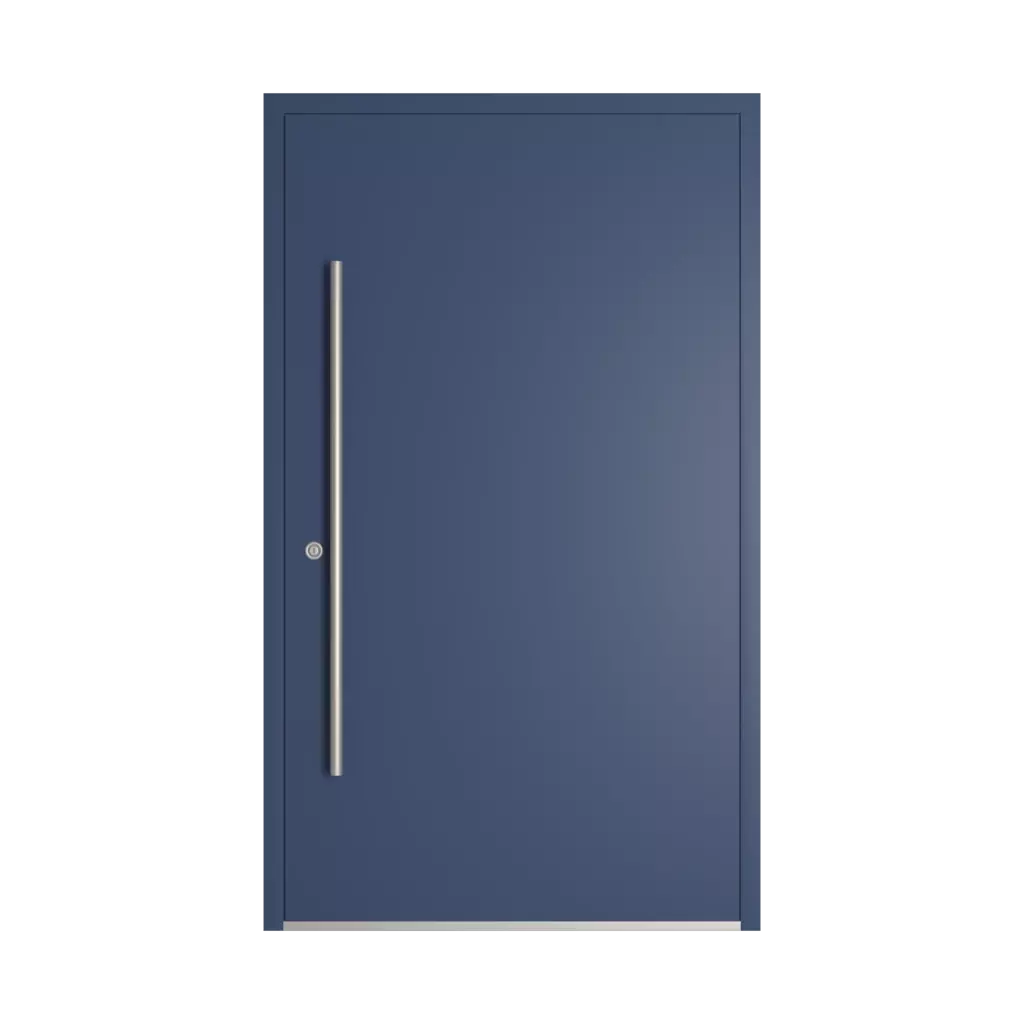 RAL 5000 Violet blue entry-doors models dindecor sk06-grey  